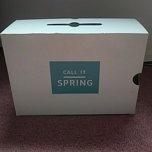 Call It Spring Peep Toe Platforms - Size 8 - New